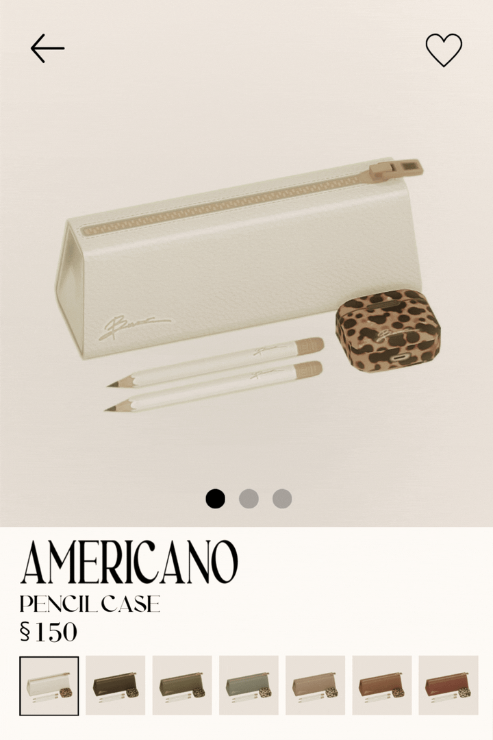 Галерея мода Набор предметов Americano #2